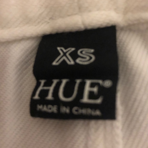 Hue Women's Original Denim Jean Leggings, White, XS - Picture 4 of 6